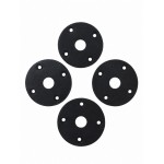 Bonnet Pin Scuff Plates - Pkt 4